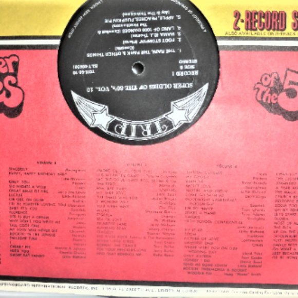 12" Super OLDIES of the 60's LP Volume 10 2 Record Set #TOX607 Springboard - Picture 3 of 12